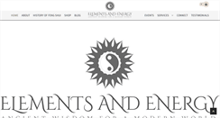 Desktop Screenshot of elementsandenergy.com